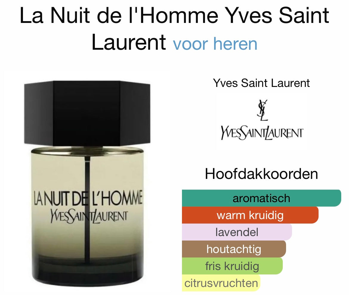 YSL La Nuit de L'Homme