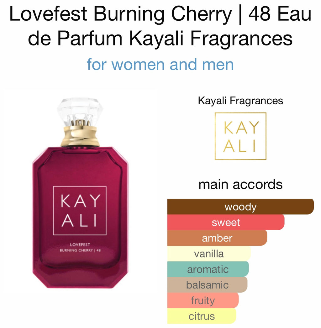 Kayali Lovefest Burning Cherry 48